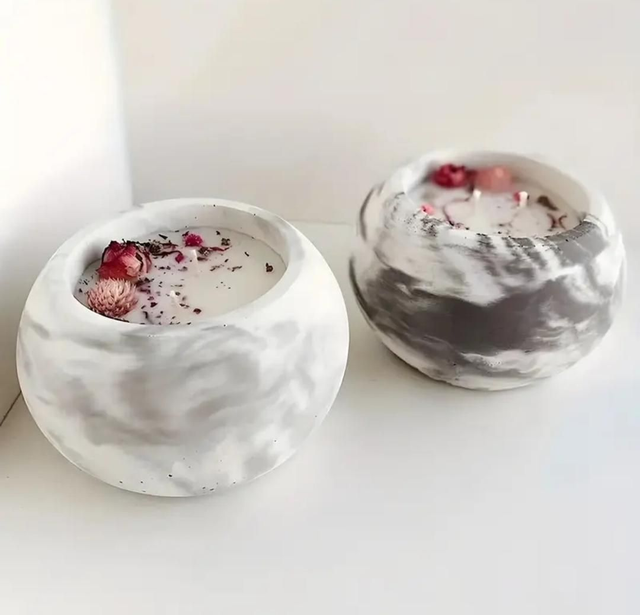 Déco petit pot pour bougie chauffe plat 