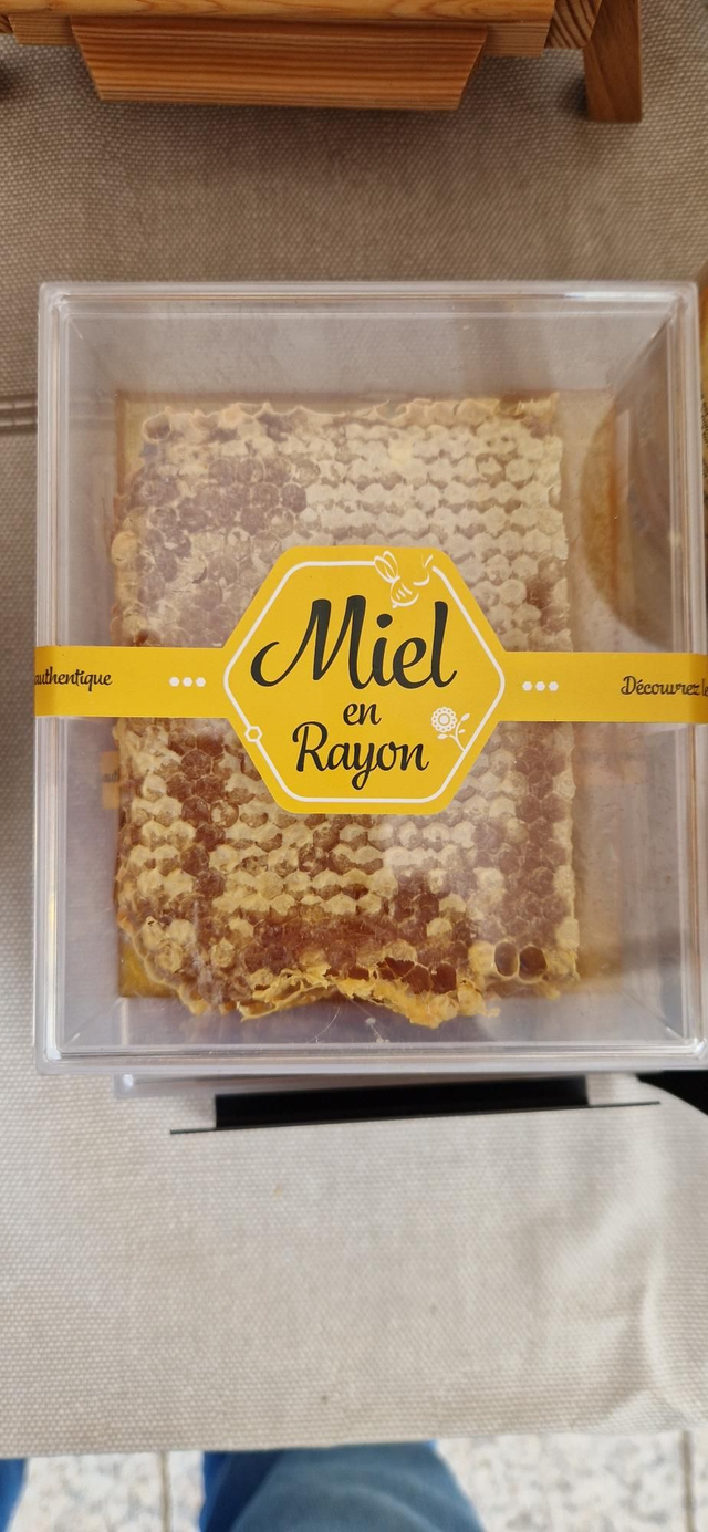 Miel en rayon