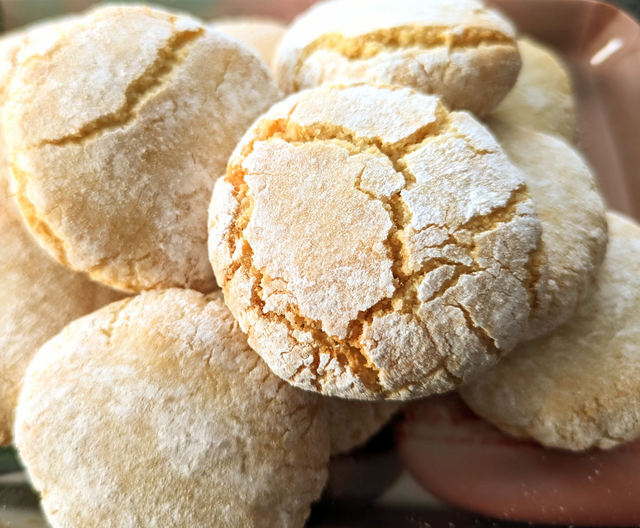 Macarons craquelés - Sachet de 10