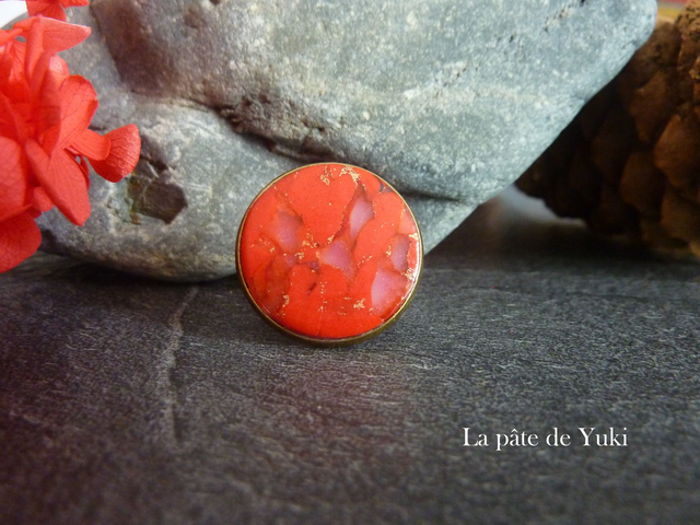 Bague ronde - Soleil Levant