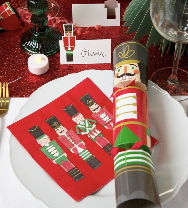 Christmas Nutcracker Napkins - pack of 20