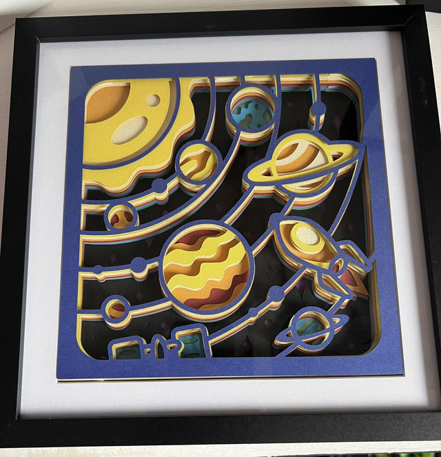 Space Shadow box 