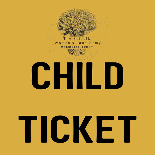 Child Ticket for Saxham Hall WLA Afternoon Tea