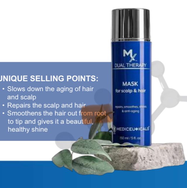 DUAL THERAPY- scalp and hair mask