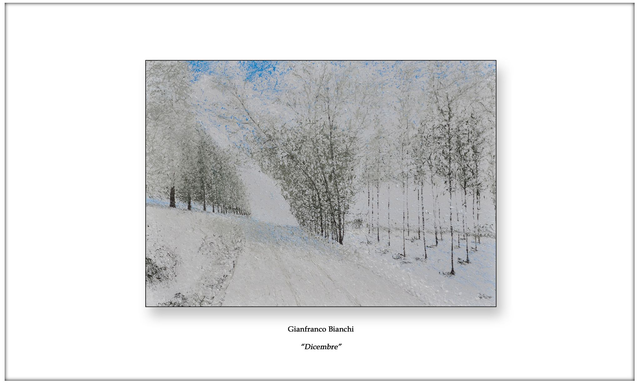 Litografia "Dicembre"