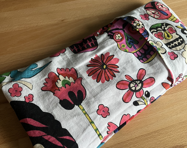 Bouillotte sèche déhoussable noyaux de cerise