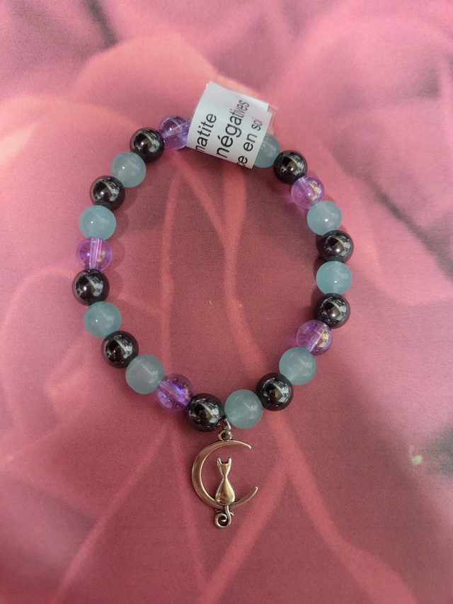 Bracelet pierre Hermatite