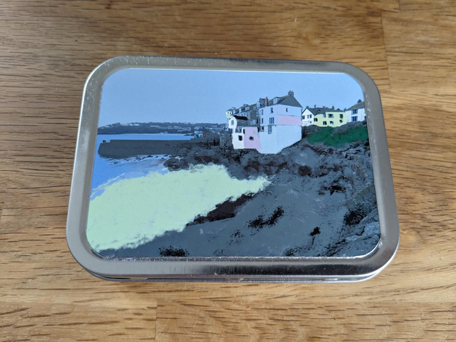 St Ives Tin filled with mints 