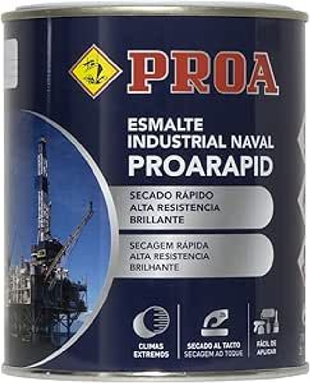 ESMALTE INDUSTRIAL Y NAVAL PROARAPID BOTE 750ML