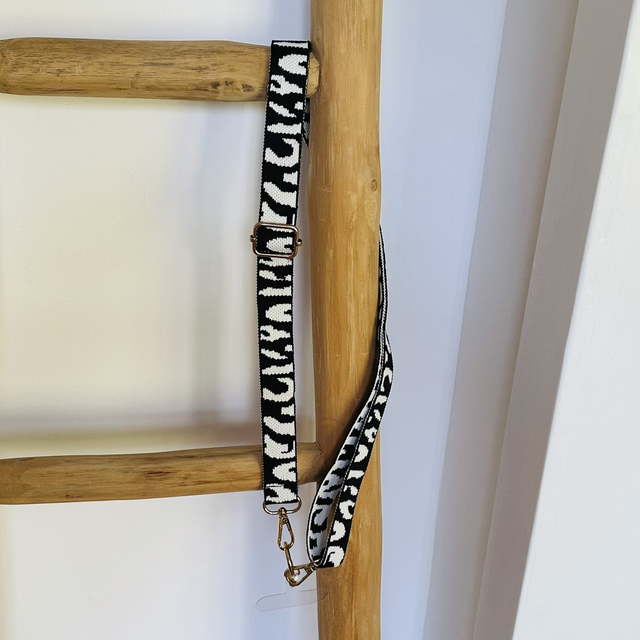 Telefoonkoort zwart panter