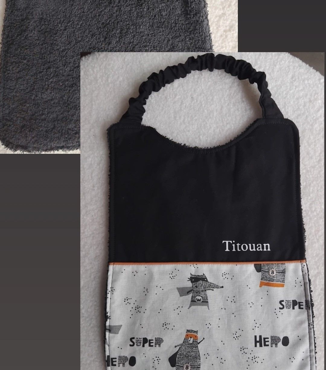 Bavoir de cantine personnalisable