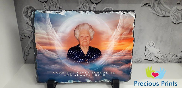 Personalised Memorial Slate 