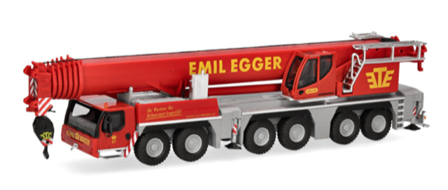 Liebherr Mobilkran LTM Emil Egger Schweiz Herpa 1:87