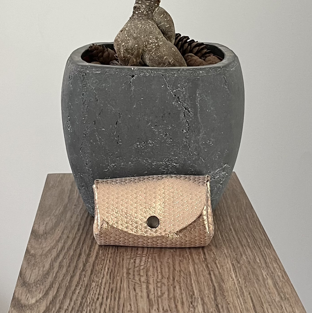 Porte-monnaie en cuir 