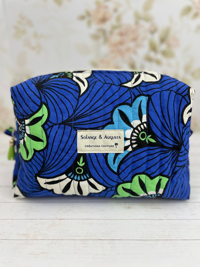 Trousse de toilette matelassée Tanzanie 
