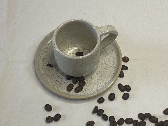 Tazzina da caffé con piattino