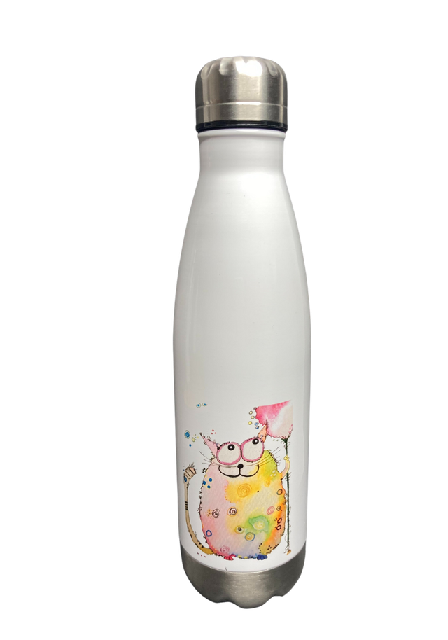 Thermosflasche "Katze mit Ballon"