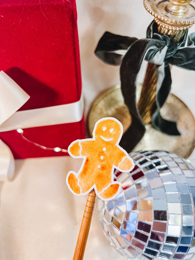 Sticker Bonhomme Pain d&#039;épices