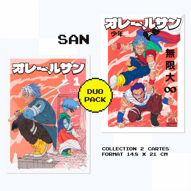 SAN | Pack 2x Cartes