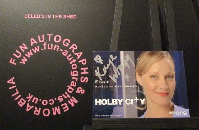 Kaye Wragg (Essie) Authentic Autographed Holby City 6x4 Cast Card