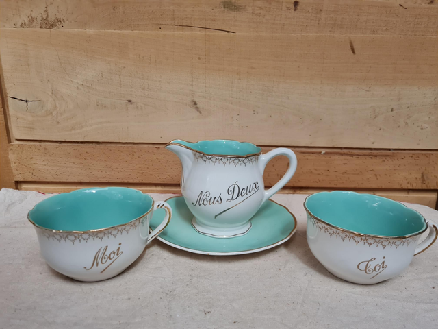 En tête à tête ensemble vintage pour Amoureux !!!