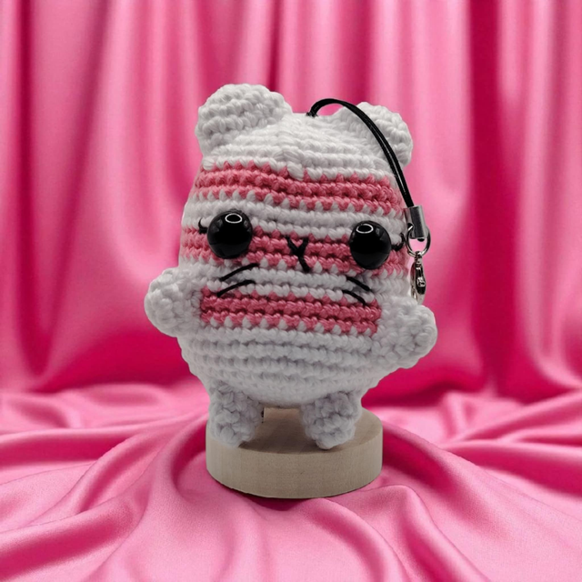 Amigurmis Porte clé "Chat"