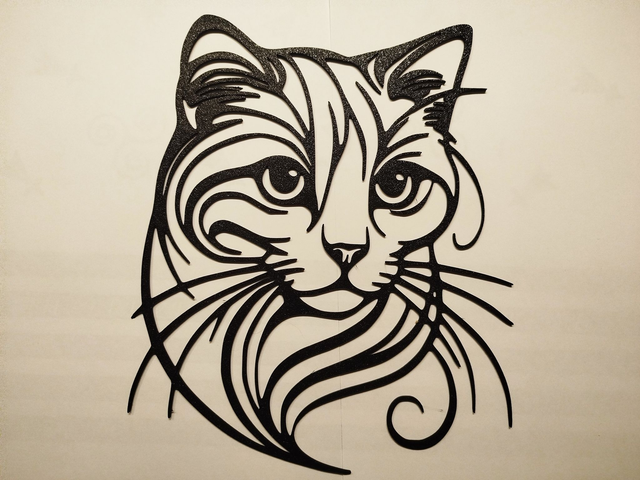 Décoration murale chat