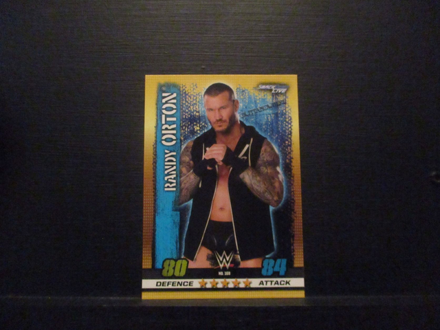 Randy Orton - Smackdown Live Slam Attax 10th Edition Original Trading Card #168