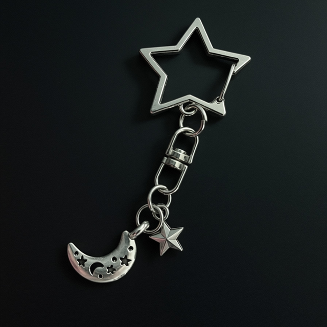 Moon Keyring