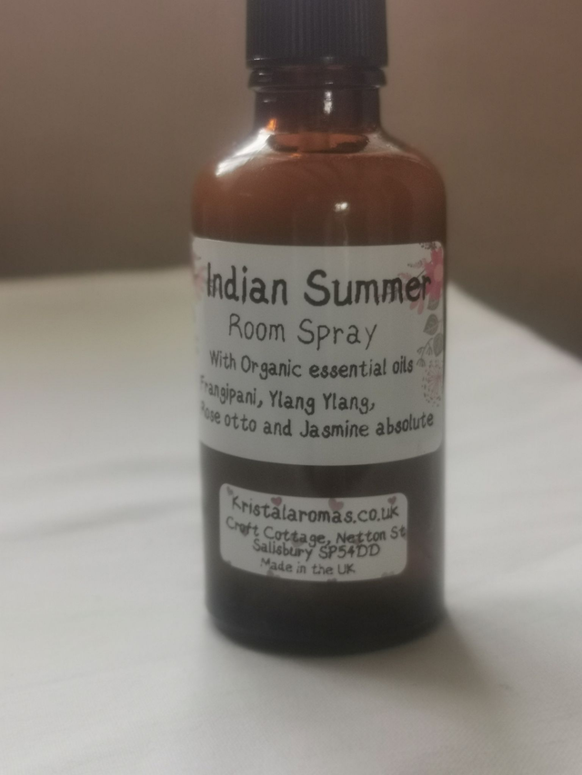 Room Spray.  Indian Summer. 50ml