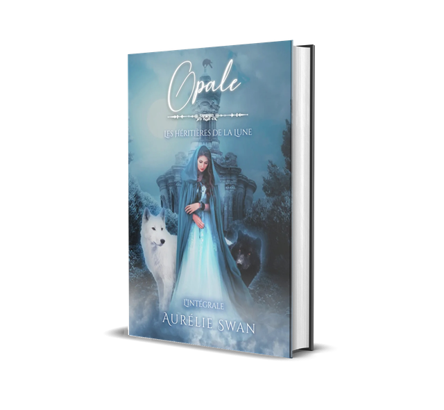 Opale intégrale reliée regroupant le médaillon de Sélène et la prophétie de la lune, romantasy