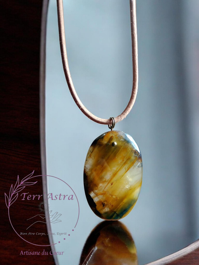 Pendentif Oeil de Tigre 