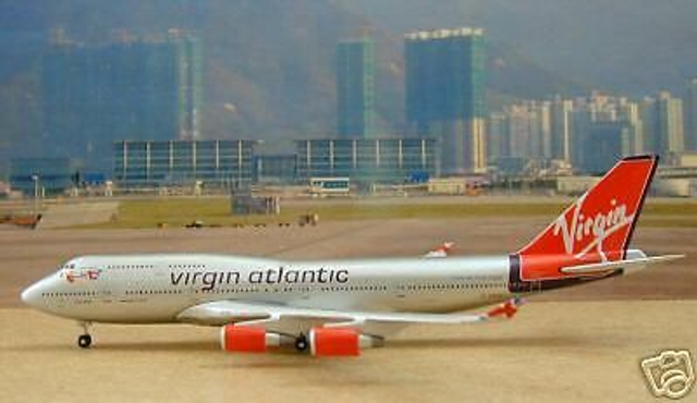 Virgin Atlantic B747-400 (G-VBIG), 1:400 