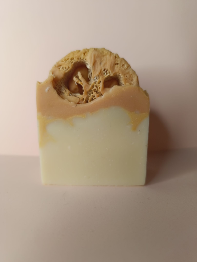 Loofah Soap with Mango Butter
