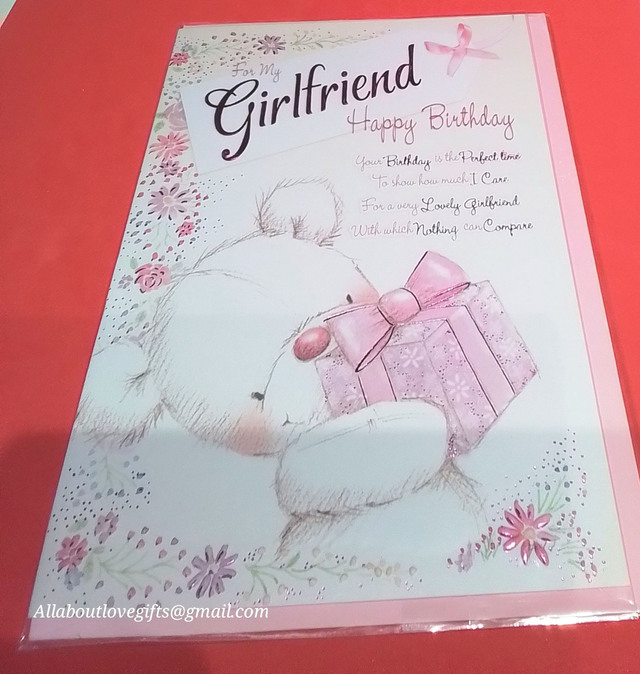 Girlfriend- Happy Birthday Greeting Card