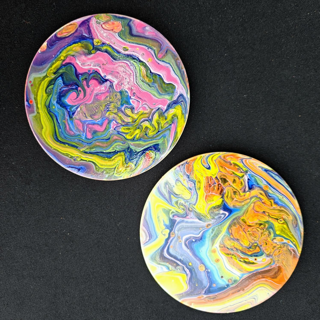 &quot;Cheeky bevvy for two&quot; coasters