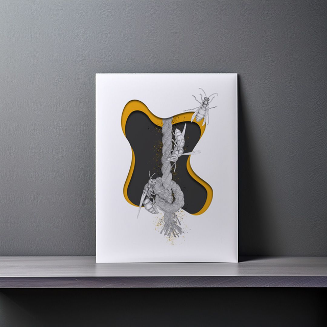 AFRAYED - A5 Art Print