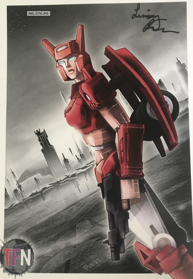 Autographed Print - Lindsay Rousseau "Elita-1"