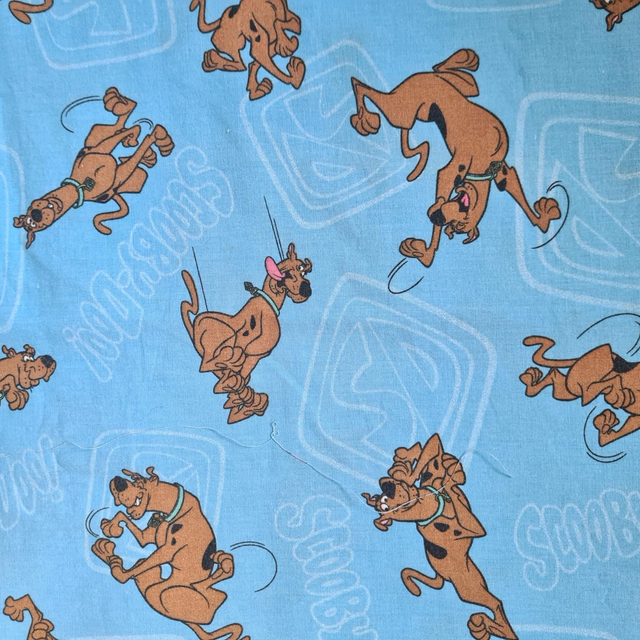 Tissu vintage scoubidou