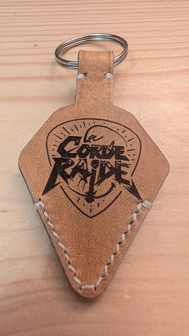 Porte-Clé Médiator La Corde Raide