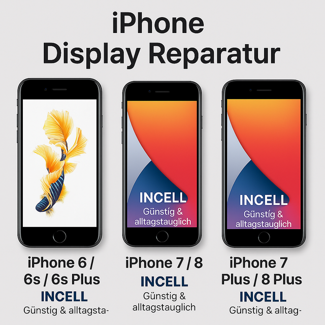 iPhone 6 / 7 / 8 Serie Display Reparatur