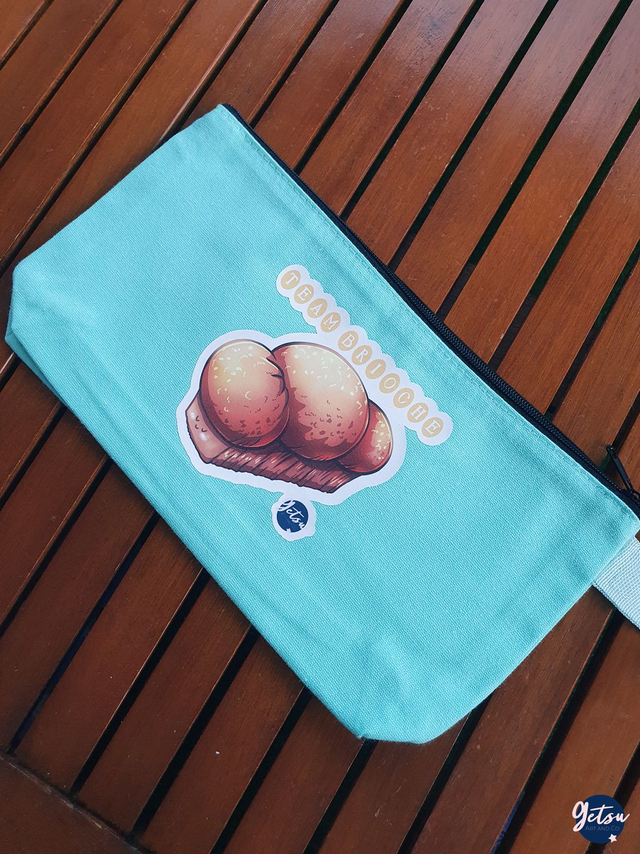 Trouse bleue team brioche