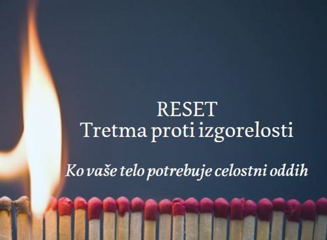 Tretma proti izgorelosti - RESET