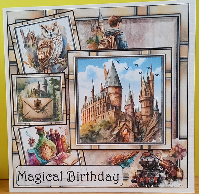 Magical birthday card 