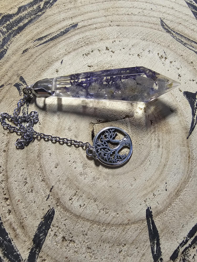 Labradorite &amp; mousse violette