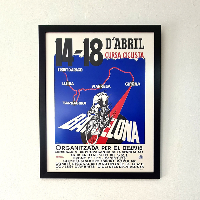 Cartell Trofeu Pedal Antifeixista + marc