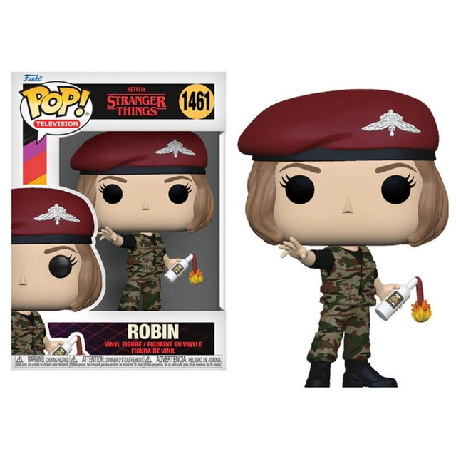 Stranger Things POP! TV Vinyl figurine Hunter Robin with Cocktail 9 cm