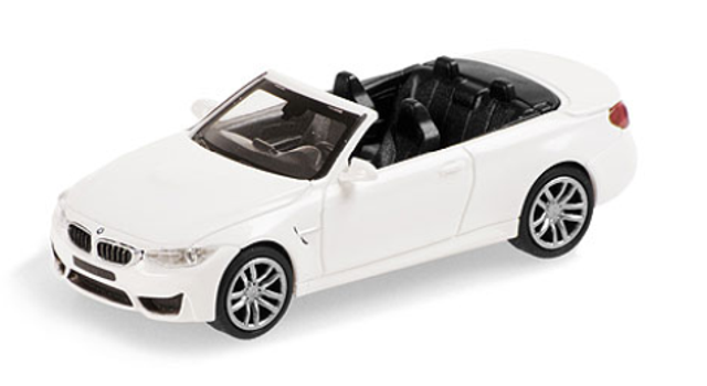 BMW M4 2015 Cabriolet weiss Minichamps 1:87