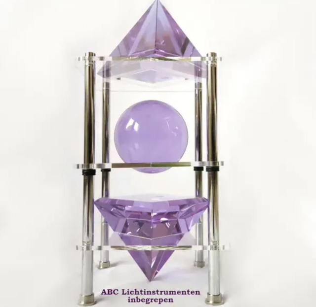 ABC Statief Mini 10 (Compleet) Incl. 2x10cm Piramide & 10cm bol