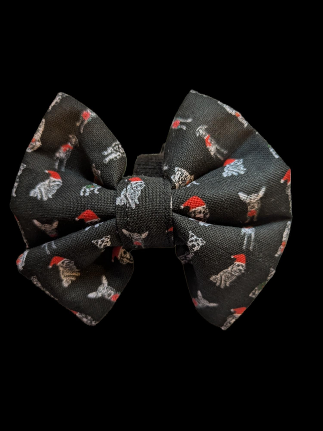 Christmas Multi breed Bow tie for Dogs 